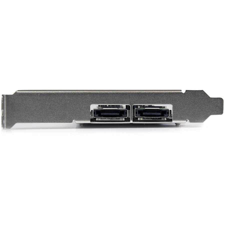 StarTech.com 2 Port PCI Express SATA 6 Gbps eSATA Controller Card - Dual Port PCIe SATA III Card - 2 Int/2 Ext StarTech.com 2 Port PCI Express SATA 6 Gbps eSATA Controller Card - Dual Port PCIe SATA III Card - 2 Int/2 Ext